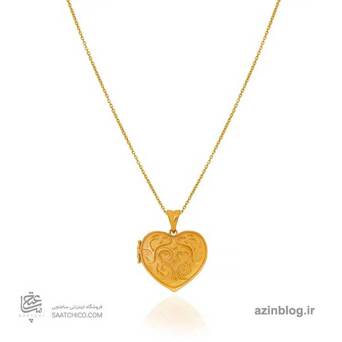 آویز طلا طرح قاب عکس
