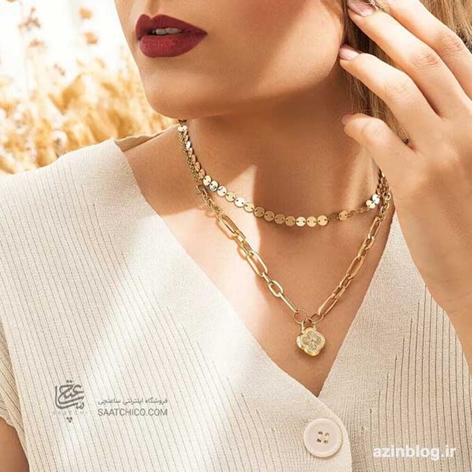 آویز طلا زنانه مناسب هدیه